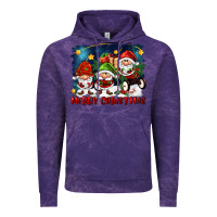 Cloud Purple merry christmas gnomies wagon Vintage Hoodie - FaDigitalArtStudio