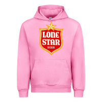 Fuchsia Pink lone star beer Urban Hoodie - artisFamous