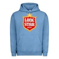 Pigment Pebble Blue lone star beer Urban Hoodie - artisFamous