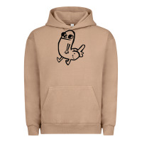 Pigment Burro Dickbutt Urban Hoodie - artisFamous
