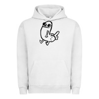 Pigment Lunar Rock Dickbutt Urban Hoodie - artisFamous
