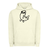 Pigment Pistachio Dickbutt Urban Hoodie - artisFamous