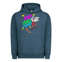 Pigment Midnight Navy BAD GIRL COVEN - THE OWL HOUSE Urban Hoodie - artisFamous