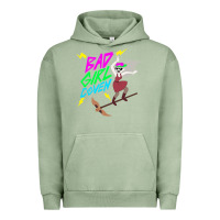 Pigment Oil Green BAD GIRL COVEN - THE OWL HOUSE Urban Hoodie - artisFamous