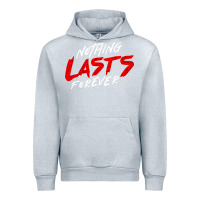 Heather Grey Nothing lasts forever Urban Hoodie - artisFamous