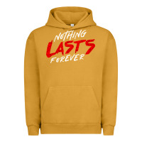 Pigment Peanut Butter Nothing lasts forever Urban Hoodie - artisFamous