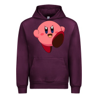 Mauve Wine Kirby's Adventure Urban Hoodie - artisFamous