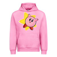 Fuchsia Pink Kirby's Adventure Urban Hoodie - artisFamous