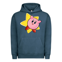 Pigment Midnight Navy Kirby's Adventure Urban Hoodie - artisFamous