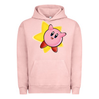 Pigment Salmon Kirby's Adventure Urban Hoodie - artisFamous