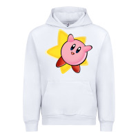 White Kirby's Adventure Urban Hoodie - artisFamous