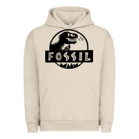Pigment French Oak fossil dinosaur  wild life Urban Hoodie - artisFamous