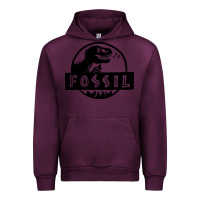 Mauve Wine fossil dinosaur  wild life Urban Hoodie - artisFamous