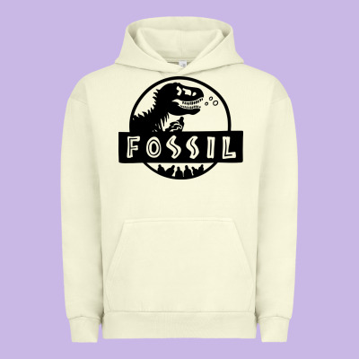 Fossil Dinosaur  Wild Life Urban Hoodie Designed By Artisfamous