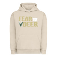 Pigment French Oak fear the deer Urban Hoodie - artisFamous