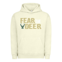 Pigment Pistachio fear the deer Urban Hoodie - artisFamous