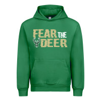Emerald fear the deer Urban Hoodie - artisFamous