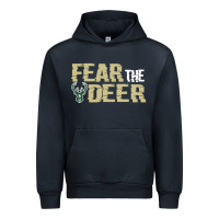 Navy fear the deer Urban Hoodie - artisFamous