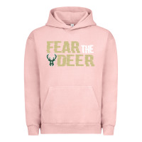 Pigment Salmon fear the deer Urban Hoodie - artisFamous
