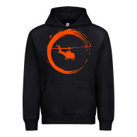 Black helicopter Urban Hoodie - artisFamous