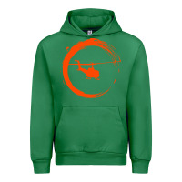Emerald helicopter Urban Hoodie - artisFamous