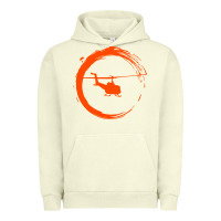 Pigment Pistachio helicopter Urban Hoodie - artisFamous