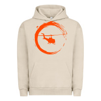 Pigment French Oak helicopter Urban Hoodie - artisFamous