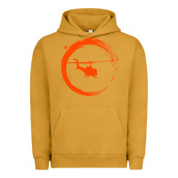 Pigment Peanut Butter helicopter Urban Hoodie - artisFamous