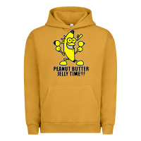 Pigment Peanut Butter peanut butter jelly time banana Urban Hoodie - artisFamous