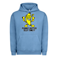 Peanut Butter Jelly Time Banana Urban Hoodie | Teevron