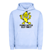Pigment Grape Ice peanut butter jelly time banana Urban Hoodie - artisFamous