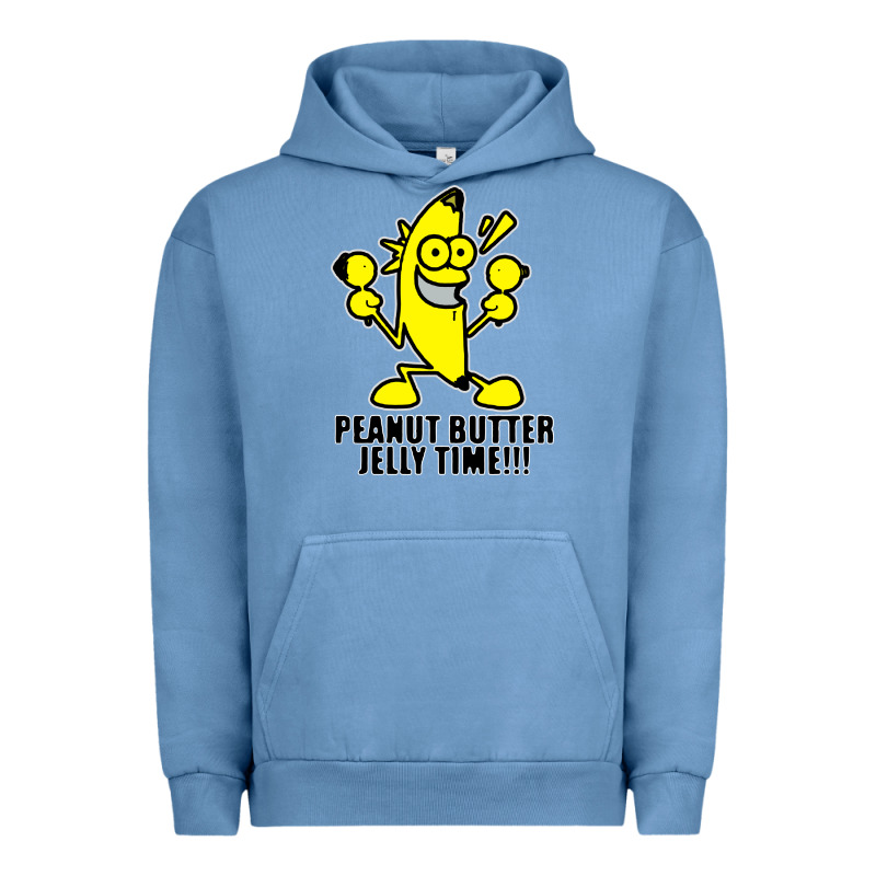 Peanut Butter Jelly Time Banana Urban Hoodie by artisFamous | Teevron