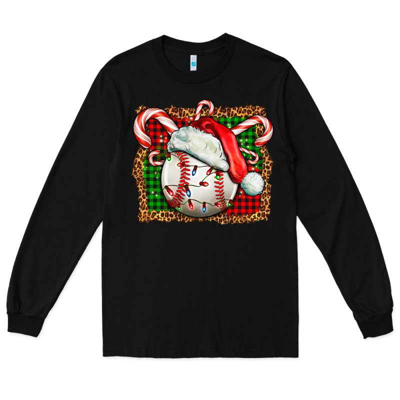 Baseball Christmas Long Sleeve Tee by FaDigitalArtStudio | Teevron