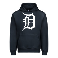 Navy detroit Urban Hoodie - artisFamous