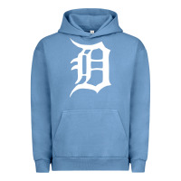 Pigment Pebble Blue detroit Urban Hoodie - artisFamous