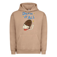 Pigment Burro Damm It All Urban Hoodie - artisFamous