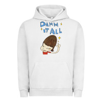 Pigment Lunar Rock Damm It All Urban Hoodie - artisFamous