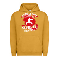 Pigment Peanut Butter surely not everybody was kung fu fighting Urban Hoodie - artisFamous