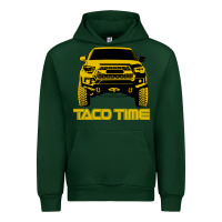 Forest Green taco time Urban Hoodie - artisFamous