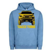 Pigment Pebble Blue taco time Urban Hoodie - artisFamous