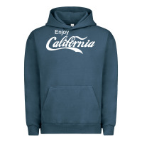 Pigment Midnight Navy enjoy california Urban Hoodie - artisFamous