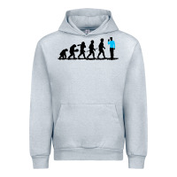 Heather Grey evolution spock Urban Hoodie - artisFamous