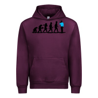 Mauve Wine evolution spock Urban Hoodie - artisFamous