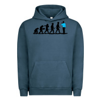 Pigment Midnight Navy evolution spock Urban Hoodie - artisFamous
