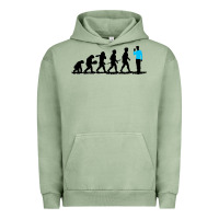 Pigment Oil Green evolution spock Urban Hoodie - artisFamous