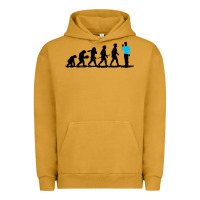 Pigment Peanut Butter evolution spock Urban Hoodie - artisFamous