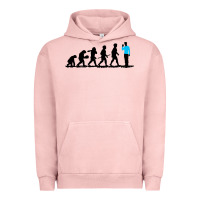 Pigment Salmon evolution spock Urban Hoodie - artisFamous