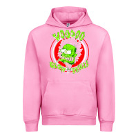 Fuchsia Pink voodoo glow skulls Urban Hoodie - artisFamous