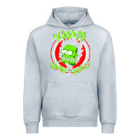 Heather Grey voodoo glow skulls Urban Hoodie - artisFamous