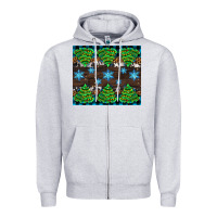 Christmas Tree With Snow Zipper Hoodie | Teevron